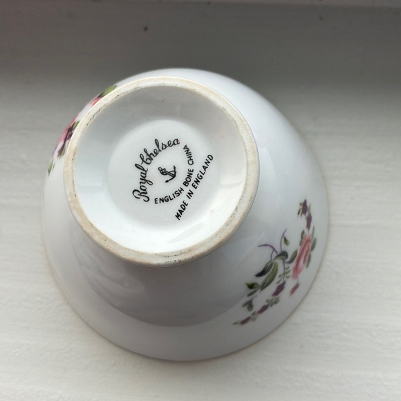 Royal Chelsea vintage English bone china made in England, trinket bowl m… - Picture 3 of 14